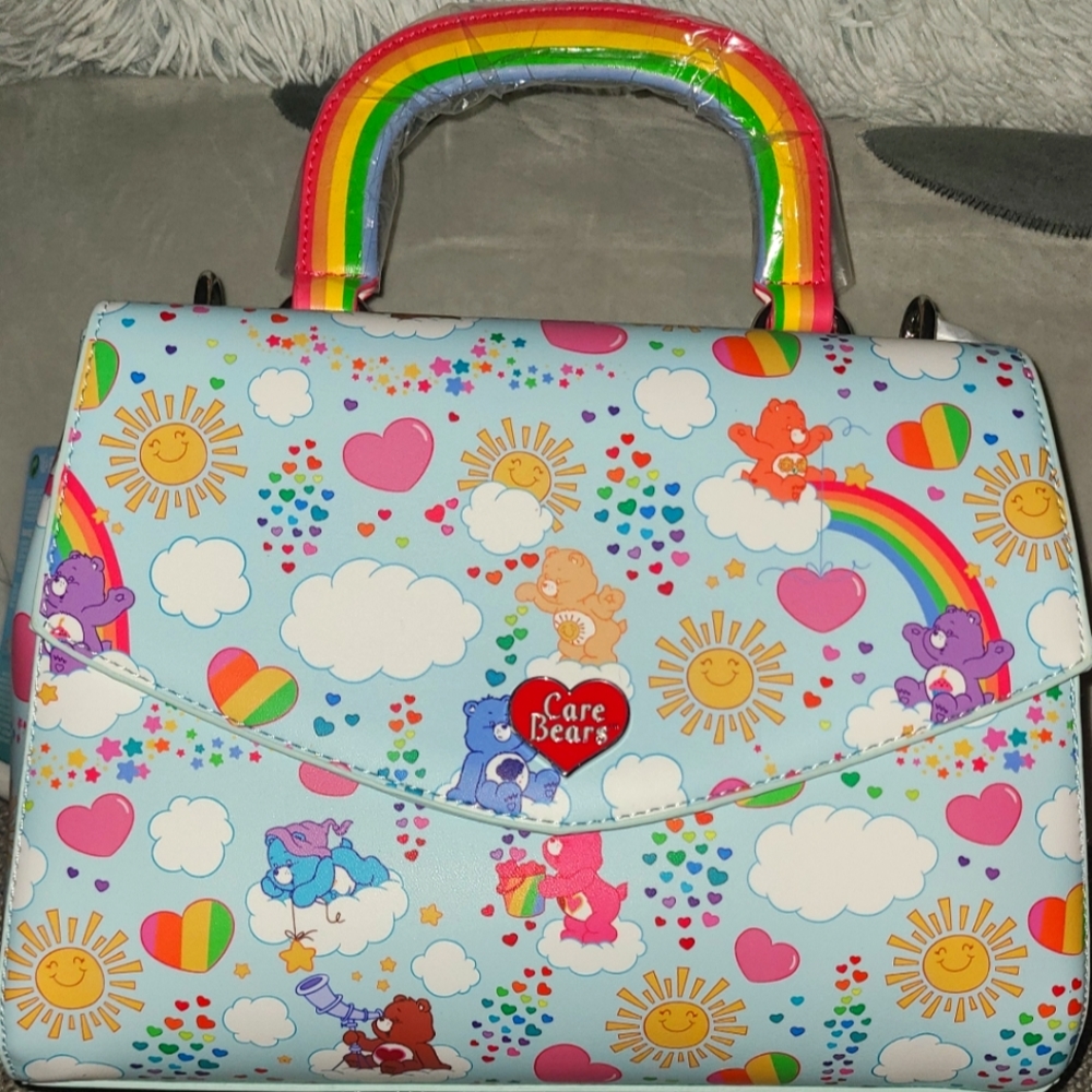 Loungefly Care Bears 40th anniversary bag
